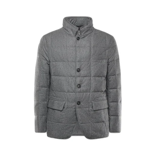 Fay Quilted Zip-Closure Coat