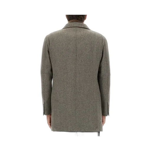 Fay Buttoned Driving Coat