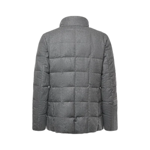 Fay Quilted Zip-Closure Coat