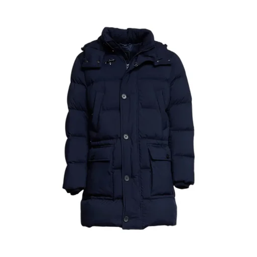 Fay Removable Hood Puffer Jacket