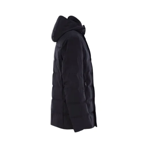 Fay Double-Breasted Hooded Jacket