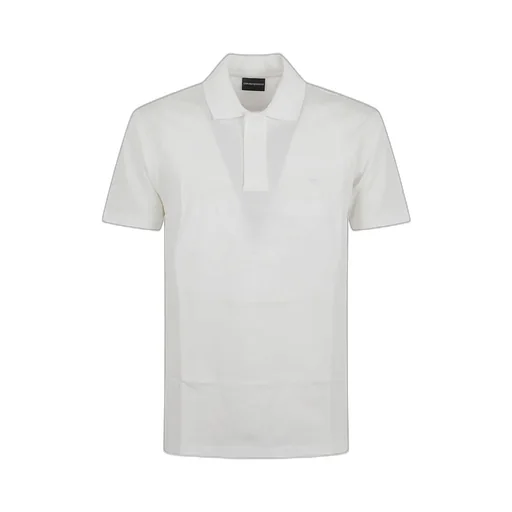 Emporio Armani Logo Patch Short-Sleeved Polo Shirt