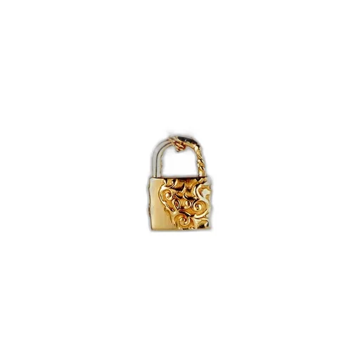 Emanuele Bicocchi Padlock Pendant Necklace