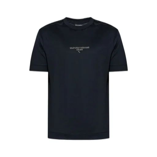Emporio Armani Logo Printed Crewneck T-Shirt