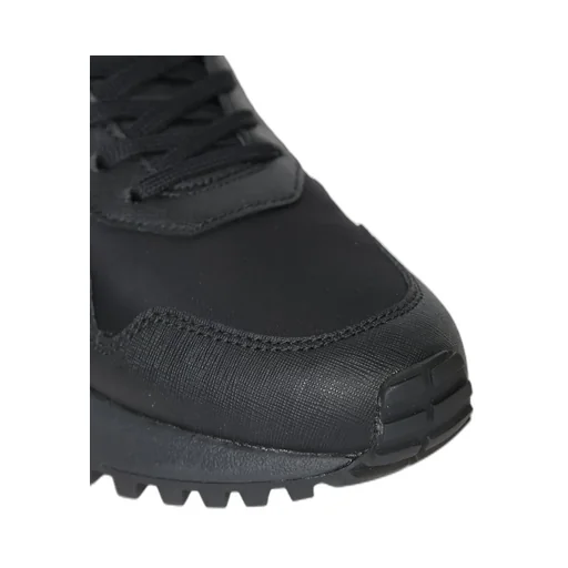 Emporio Armani Logo Plaque Lace-Up Sneakers