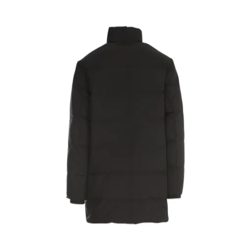 Emporio Armani Zip-Up Quilted Puffer Coat