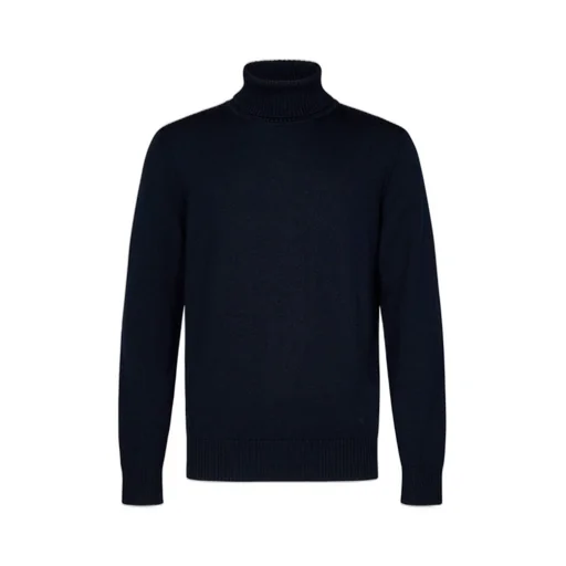 Emporio Armani Roll-Neck Straight Hem Knitted Jumper
