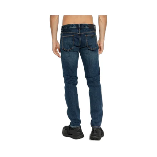 Emporio Armani Logo Plaque Skinny Jeans
