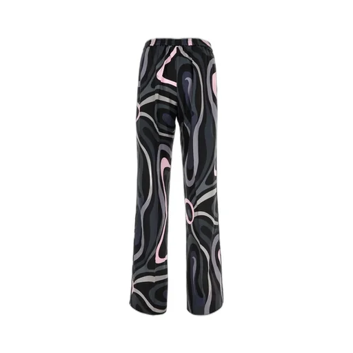 Emilio Pucci Printed Silk Twill Pants