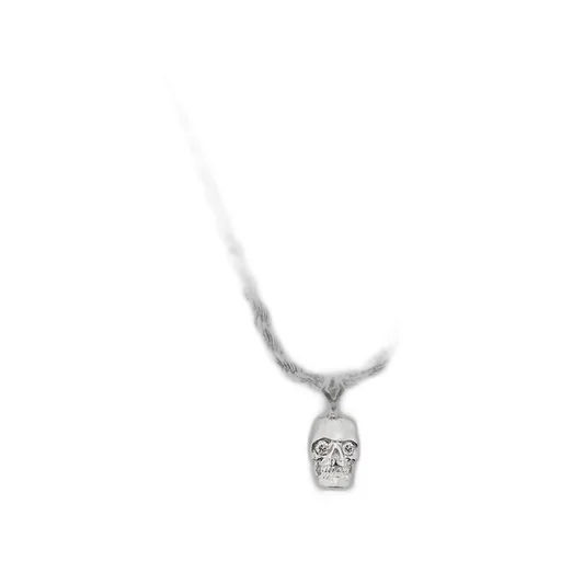 Emanuele Bicocchi Diamond Skull Necklace