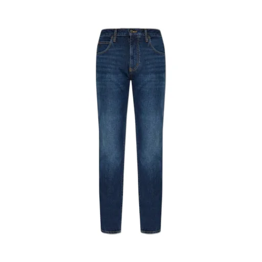 Emporio Armani Logo Plaque Skinny Jeans