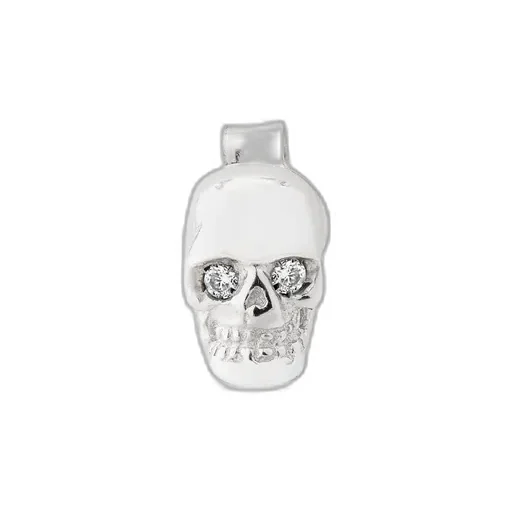Emanuele Bicocchi Diamond Skull Single Earring