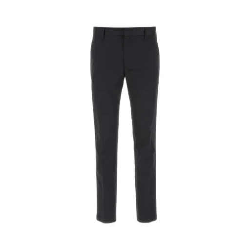 Emporio Armani Straight-Leg Slim-Cut Tailored Trousers