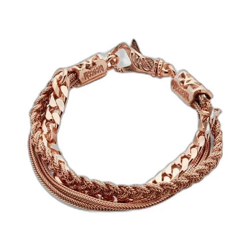 Emanuele Bicocchi Chain And Braid Bracelet