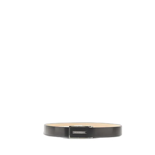 Emporio Armani Logo-Detailed Buckle Belt