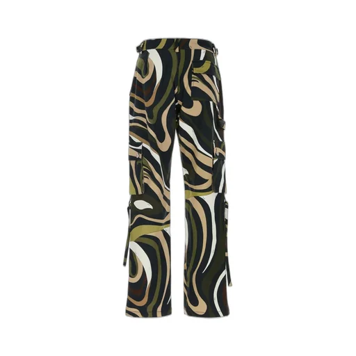 Emilio Pucci Canvas Cargo Pants