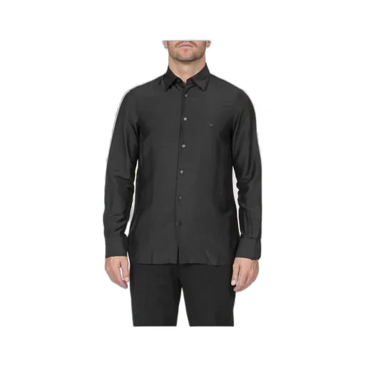 Emporio Armani Long-Sleeved Button-Up Shirt