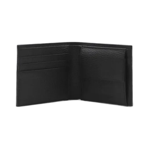 Emporio Armani Logo Detailed Bi-Fold Wallet