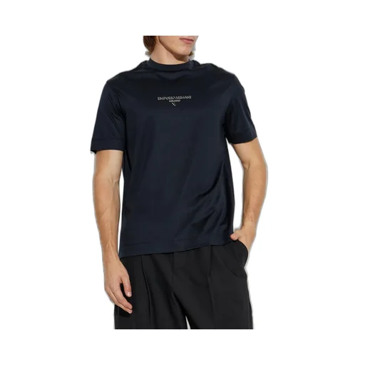 Emporio Armani Logo Printed Crewneck T-Shirt