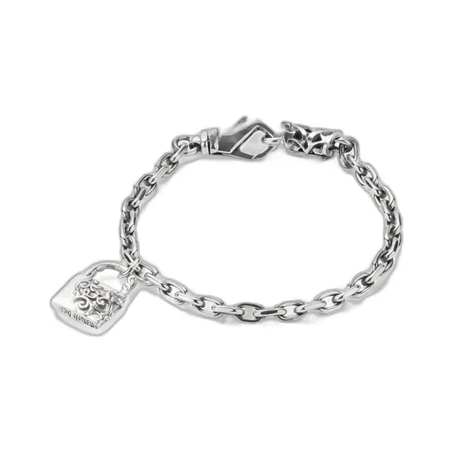Emanuele Bicocchi Padlock Link Chain Bracelet