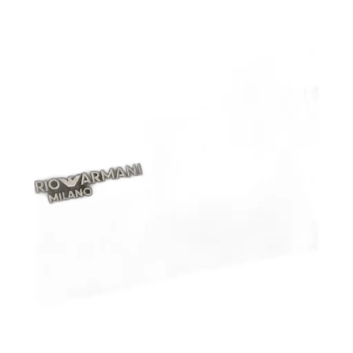 Emporio Armani Logo-Embroidered Scarf