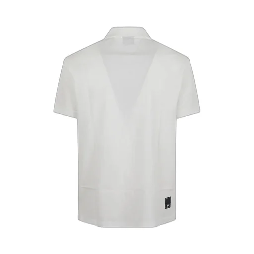 Emporio Armani Logo Patch Short-Sleeved Polo Shirt