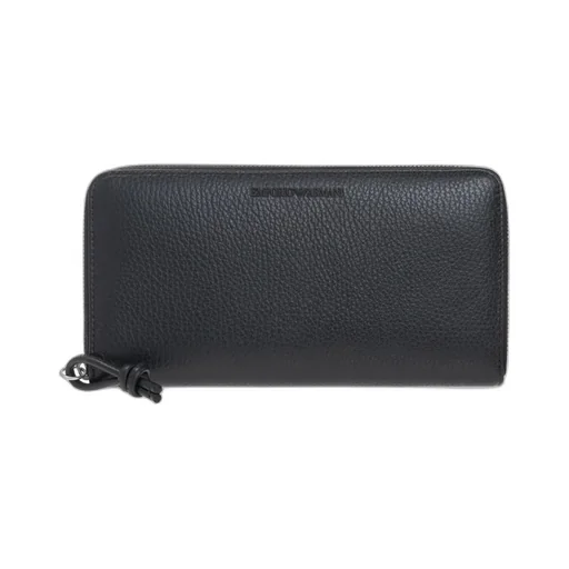 Emporio Armani Logo Lettering Zipped Wallet