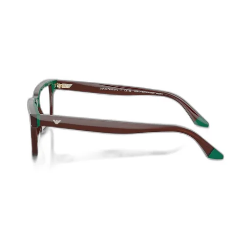 Emporio Armani Rectangular Frame Glasses