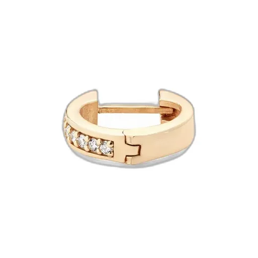 Emanuele Bicocchi Diamond Hoop Single Earring