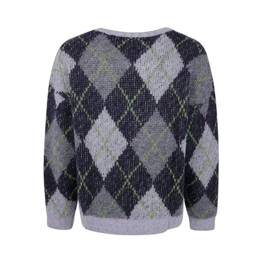 Emporio Armani All-Over Patterned Crewneck Jumper