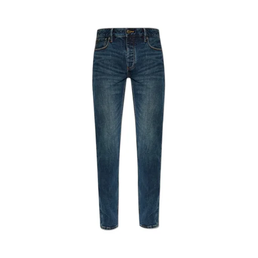 Emporio Armani Logo Plaque Skinny Jeans