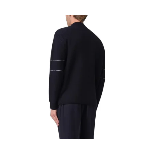 Emporio Armani Mock Neck Long-Sleeved Jumper