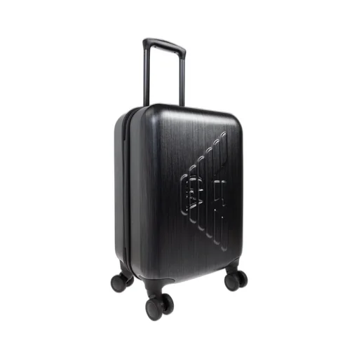 Emporio Armani Logo-Embossed Zipped Luggage