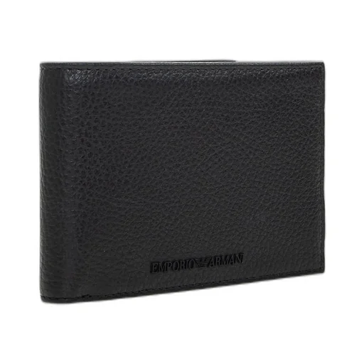 Emporio Armani Logo Lettering Bi-Fold Wallet