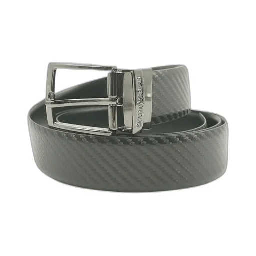 Emporio Armani Embossed Buckle Belt