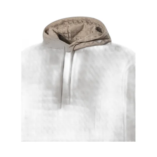 Emporio Armani All-Over Logo-Detailed Drawstring Hoodie