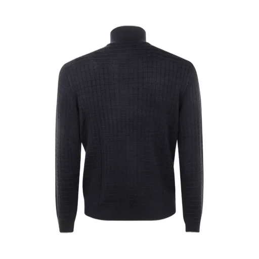 Emporio Armani Zip-Up High Neck Cardigan
