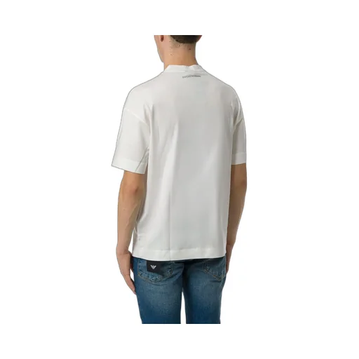 Emporio Armani Logo Patch Crewneck T-Shirt