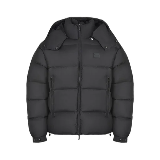 Emporio Armani Zip-Up Hooded Jacket