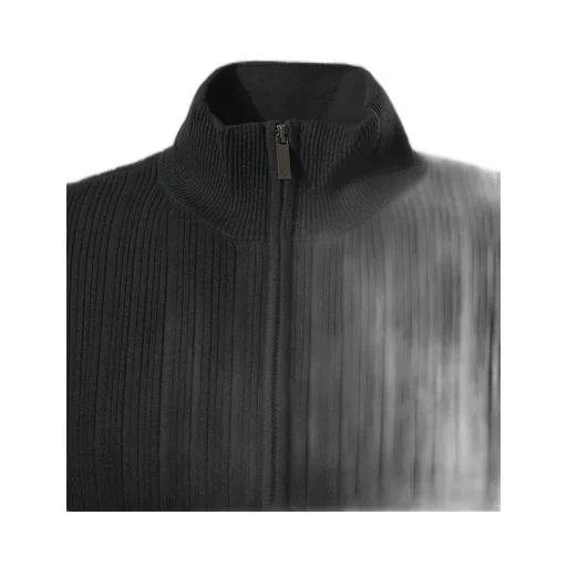 Emporio Armani Long-Sleeved Zipped Cardigan