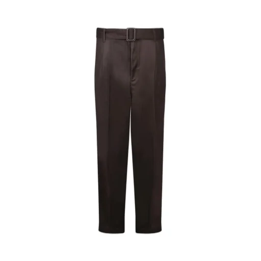 Emporio Armani Belted Straight Leg Pants