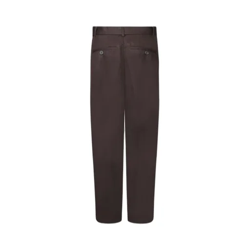 Emporio Armani Belted Straight Leg Pants