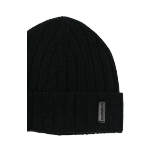 Emporio Armani Turn-Up Brim Beanie