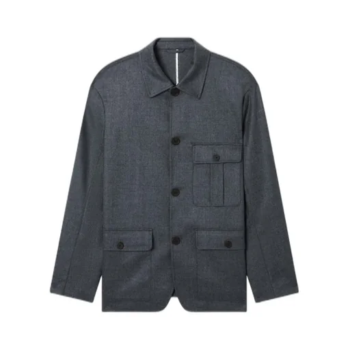 Emporio Armani Button-Up Shirt Jacket