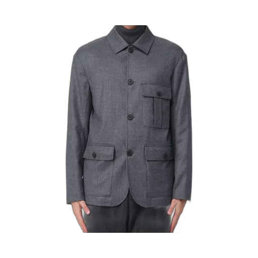 Emporio Armani Button-Up Shirt Jacket