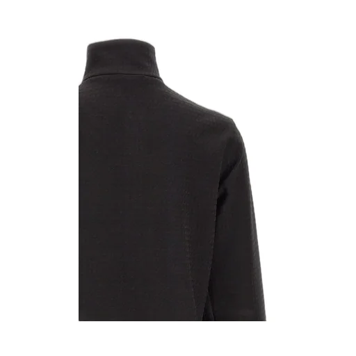 Emporio Armani Logo Embroidered Zip-Up Sweatshirt