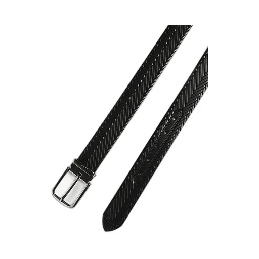 Emporio Armani Braided Buckle Belt