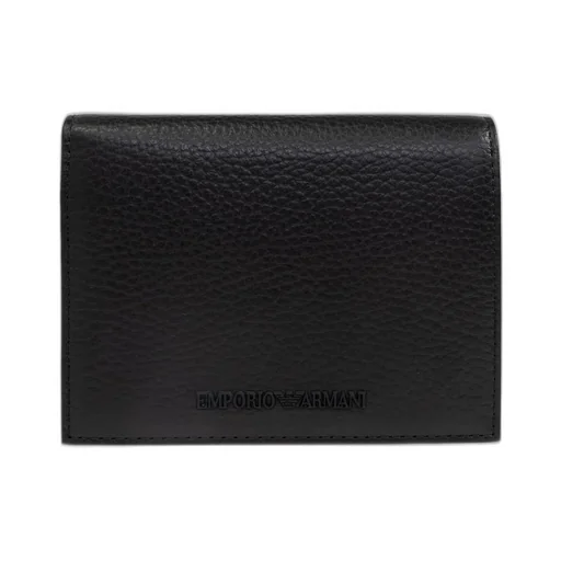 Emporio Armani Logo Lettering Bi-Fold Wallet