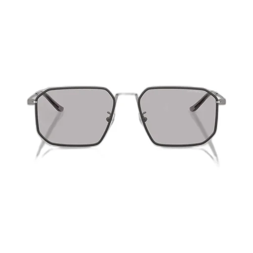 Emporio Armani Geometric Frame Sunglasses