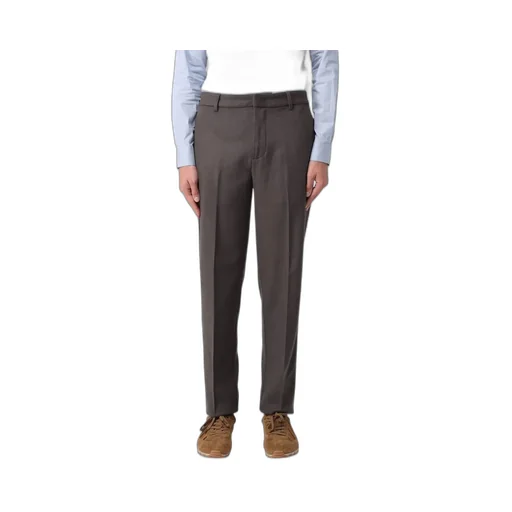 Emporio Armani Mid Rise Tapered Leg Trousers